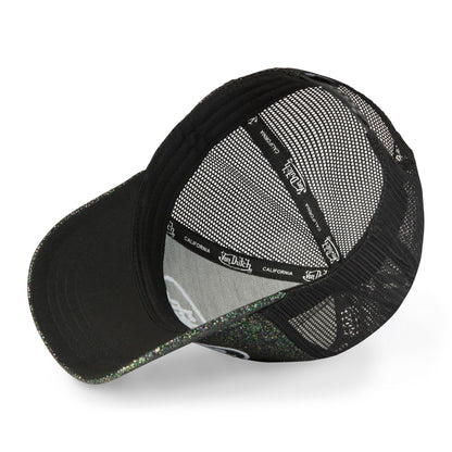 VD Casquette "Glitter" - Noir&Blanc Palleté