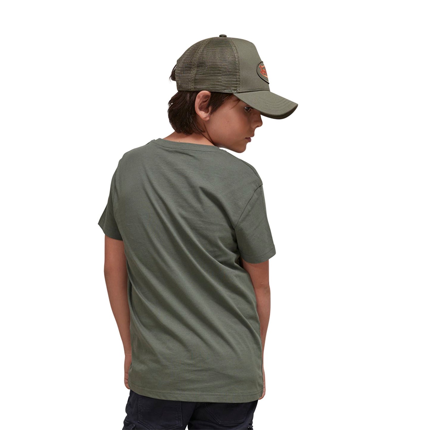VD T-Shirt Junior KRYS - KAKI/ORANGE (Exclu Web)
