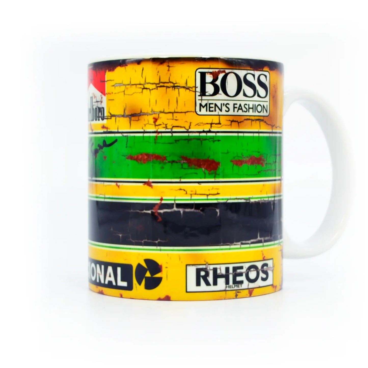 LL Mug Ayrton Senna Helmet