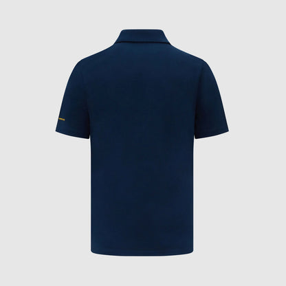 Ayrton Senna Polo Logo - Marine - Pau Motors Shop