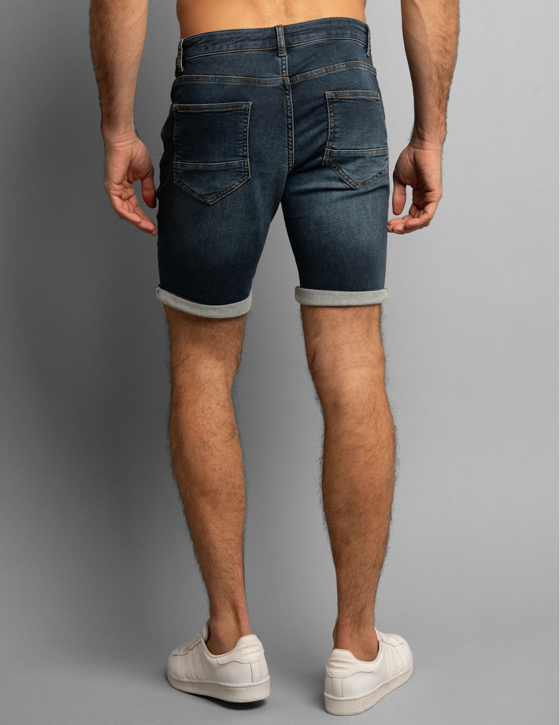 Delahaye Bermuda Denim - Double Stone
