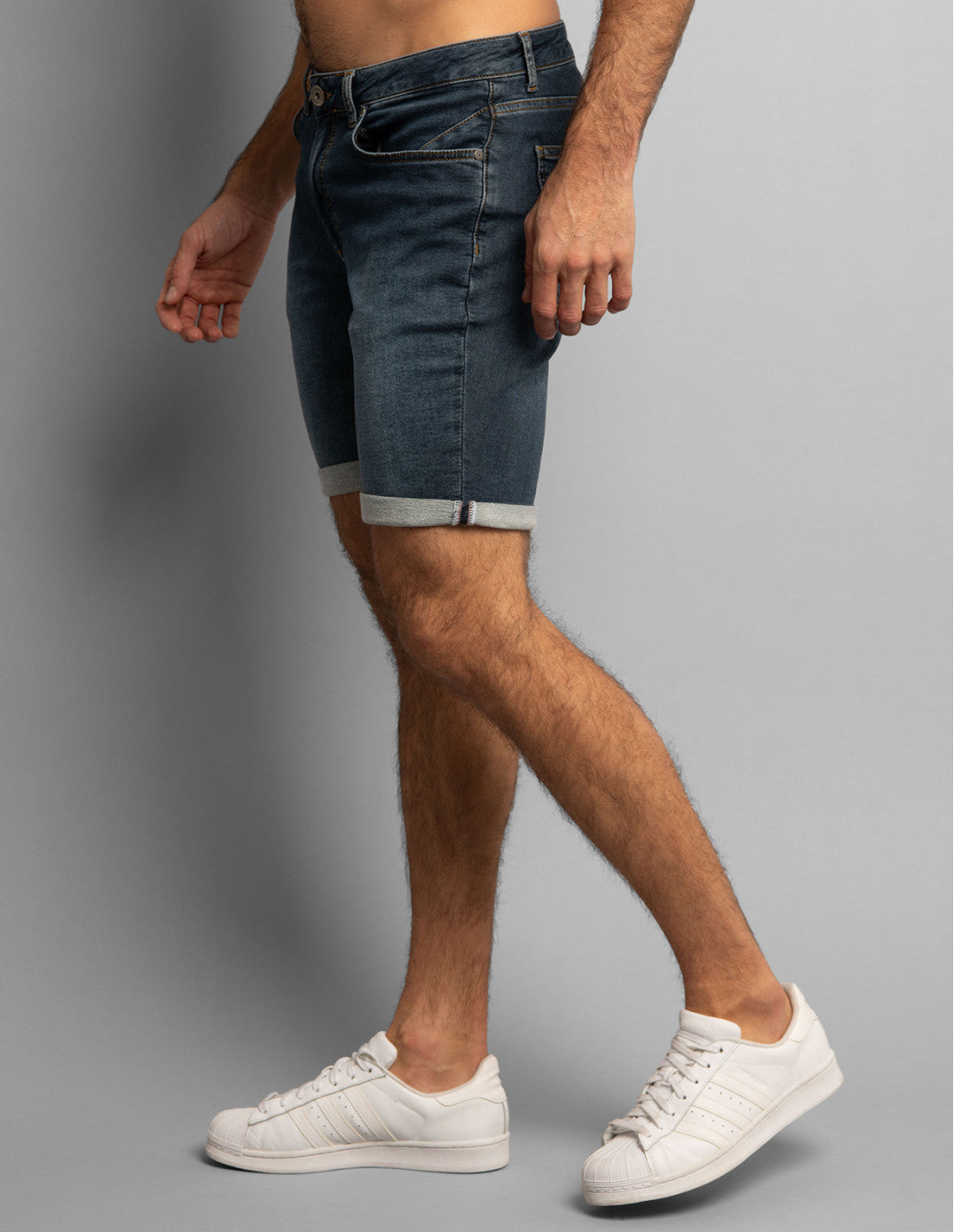 Delahaye Bermuda Denim - Double Stone