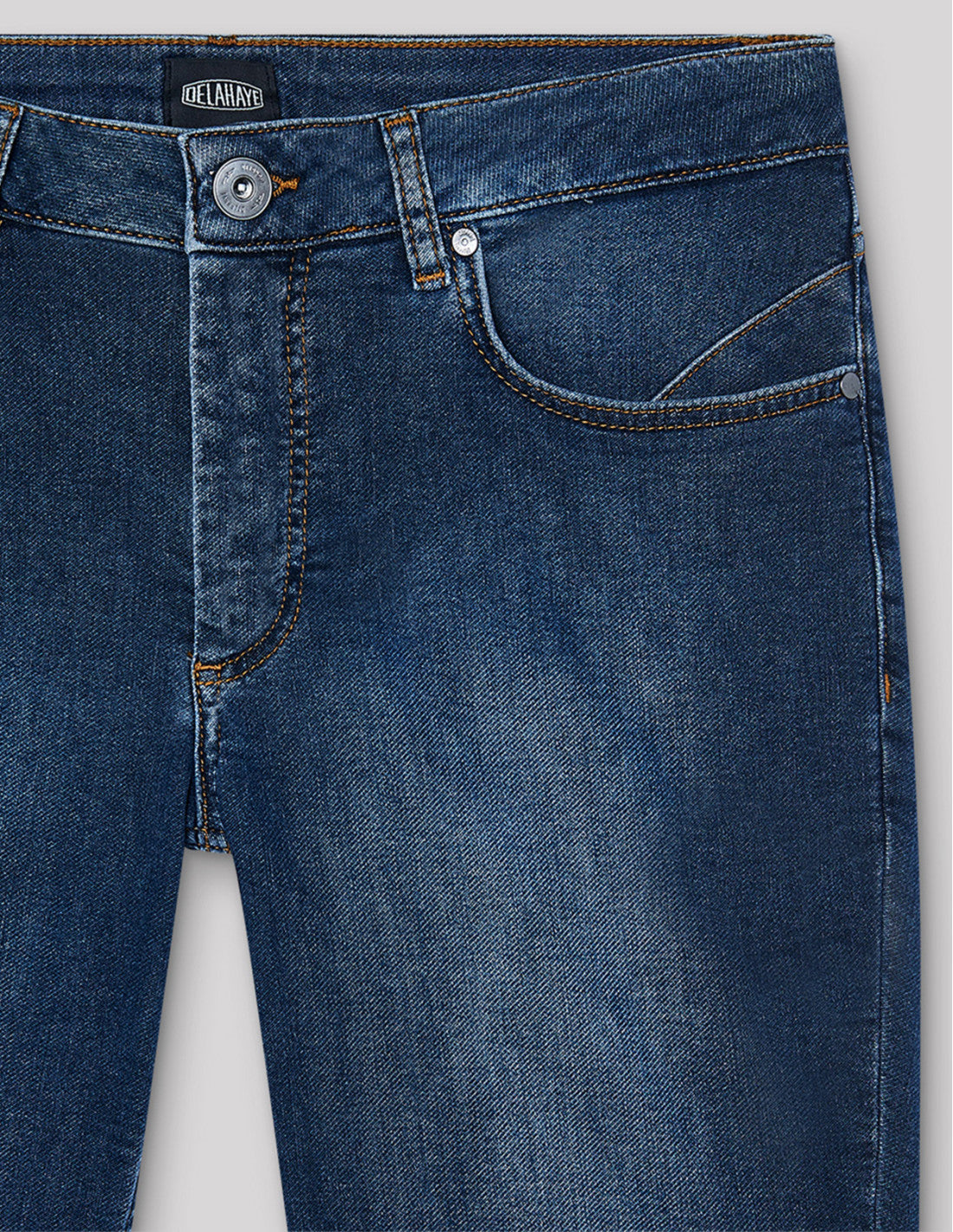 Delahaye Bermuda Denim - Double Stone