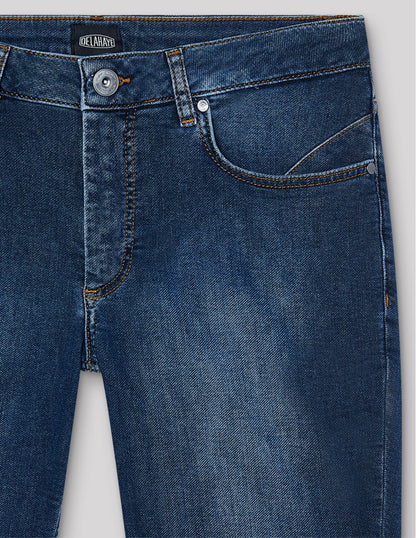 Delahaye Bermuda Denim - Double Stone