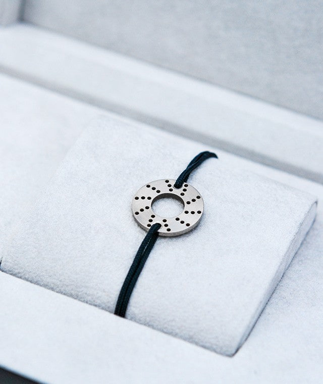 B.R.M Bracelet "Brake" - Titane Gris - Pau Motors Shop