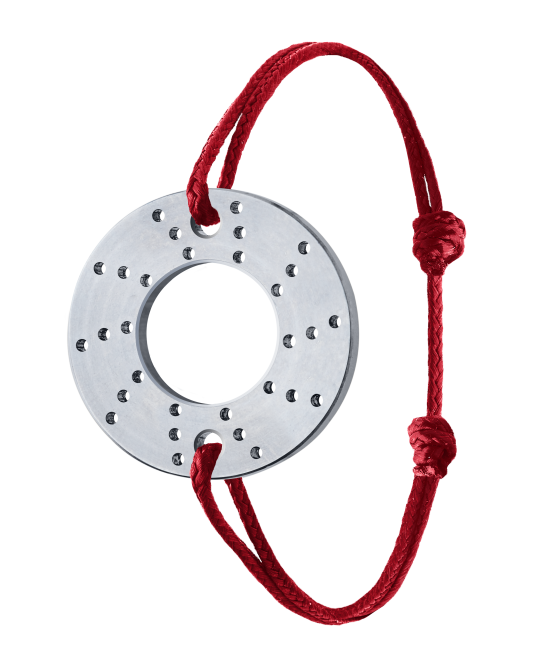 B.R.M Bracelet "Brake" - Titane Gris - Pau Motors Shop