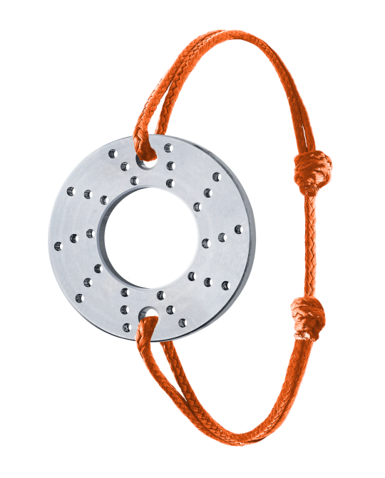 B.R.M Bracelet "Brake" - Titane Gris - Pau Motors Shop