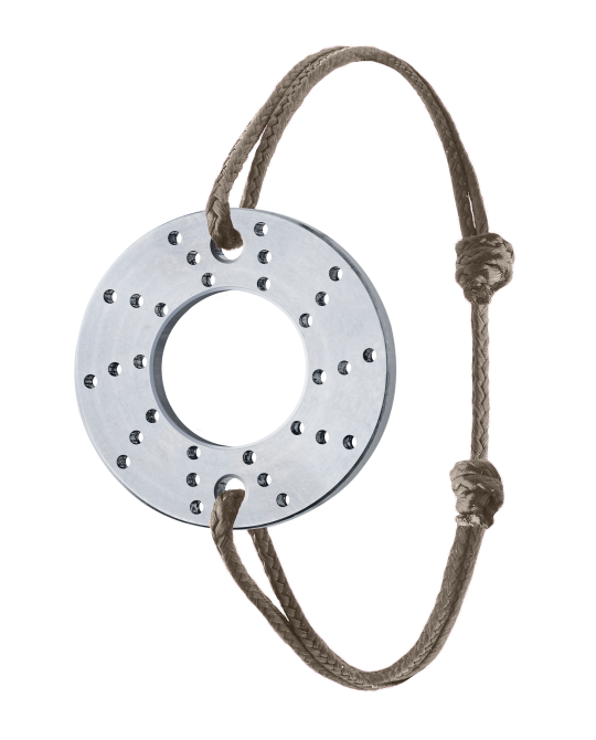 B.R.M Bracelet "Brake" - Titane Gris - Pau Motors Shop
