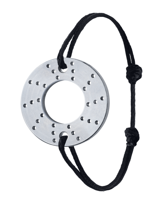 B.R.M Bracelet "Brake" - Titane Gris - Pau Motors Shop