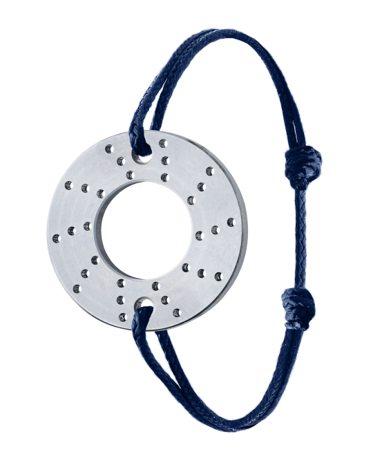 B.R.M Bracelet "Brake" - Titane Gris - Pau Motors Shop