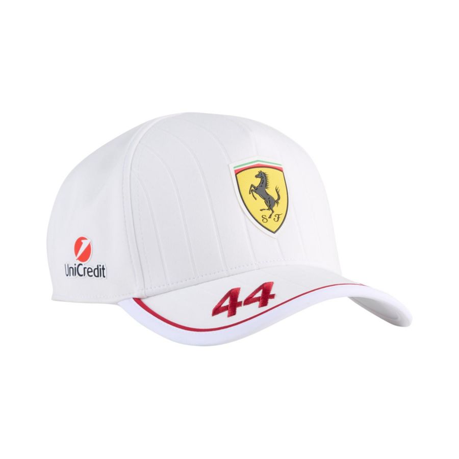 Scuderia Ferrari Casquette Lewis Hamilton 2025 - Blanc