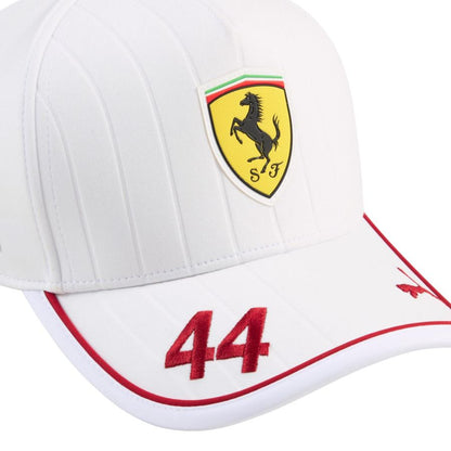 Scuderia Ferrari Casquette Lewis Hamilton 2025 - Blanc