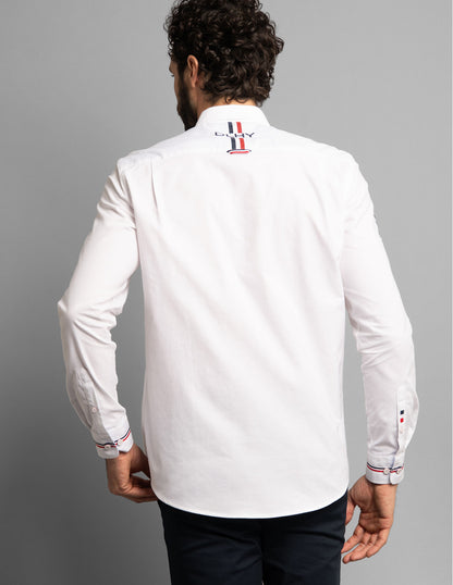 Delahaye Chemise ML CANCHE - Blanc