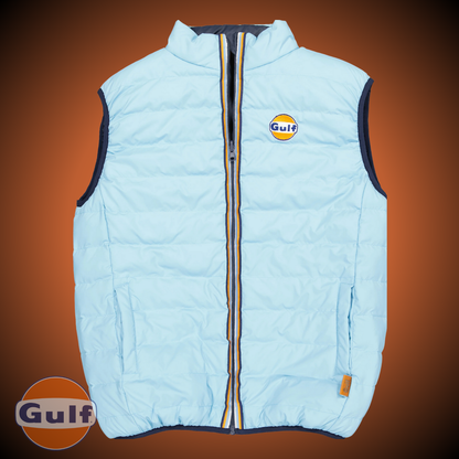 Gulf REVERSO BODYWARMER - Bleu Gulf/Bleu Marine - Pau Motors Shop