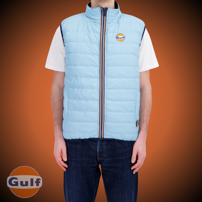 Gulf REVERSO BODYWARMER - Bleu Gulf/Bleu Marine - Pau Motors Shop