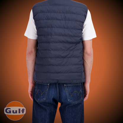 Gulf REVERSO BODYWARMER - Bleu Gulf/Bleu Marine - Pau Motors Shop