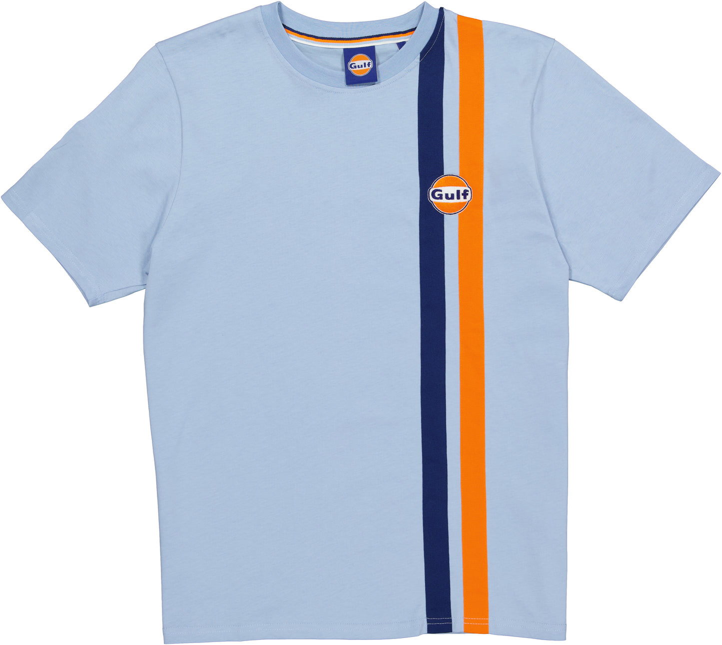 Gulf Tee Shirt TIMELESS HISTORY - Light Blue - Pau Motors Shop