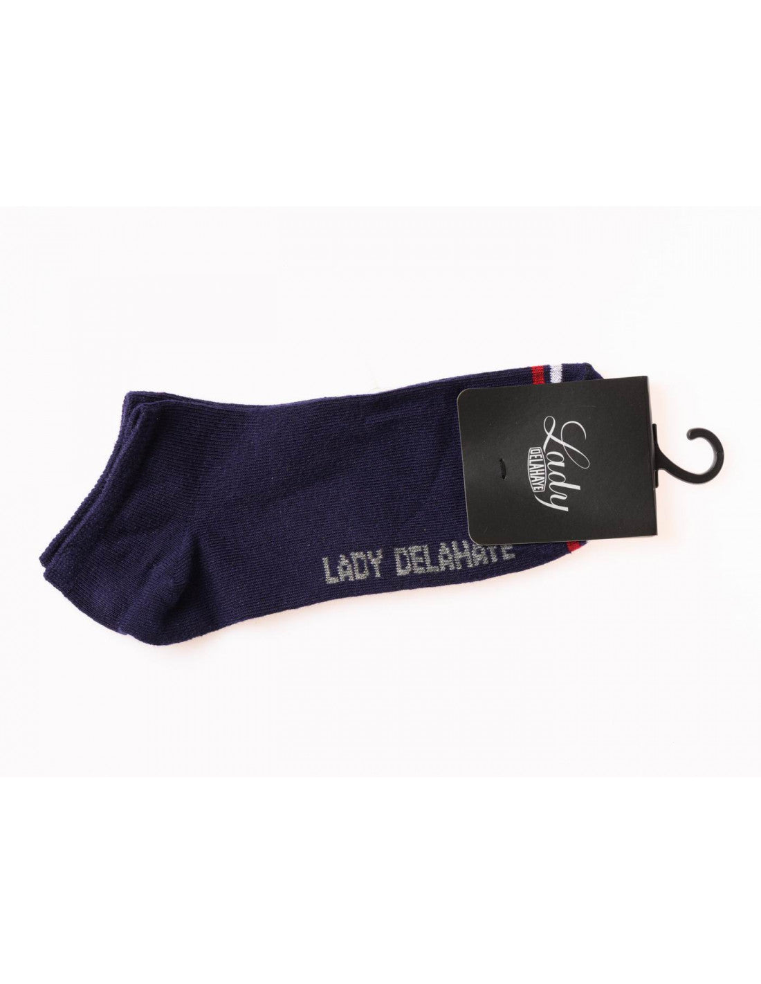 Lady Delahaye Chaussettes Courtes - Marine - Pau Motors Shop