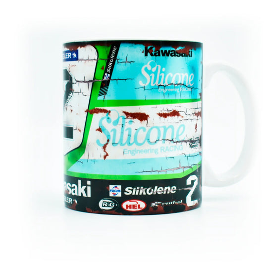 LL Mug Dean Harrison Kawasaki Tourist Trophy #2 - Pau Motors Shop
