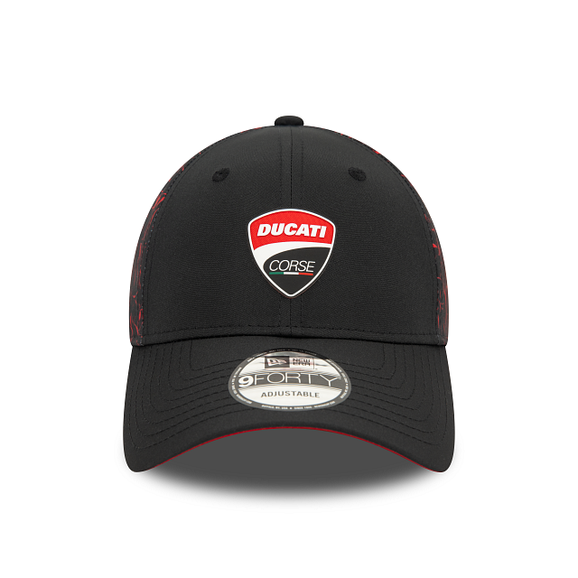 Ducati Corse Casquette CRINKLE AOP 9FORTY - Pau Motors Shop
