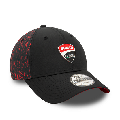 Ducati Corse Casquette CRINKLE AOP 9FORTY - Pau Motors Shop