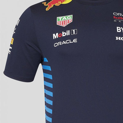 Red Bull Racing Team 2024 Set Up T-Shirt Junior - Pau Motors Shop