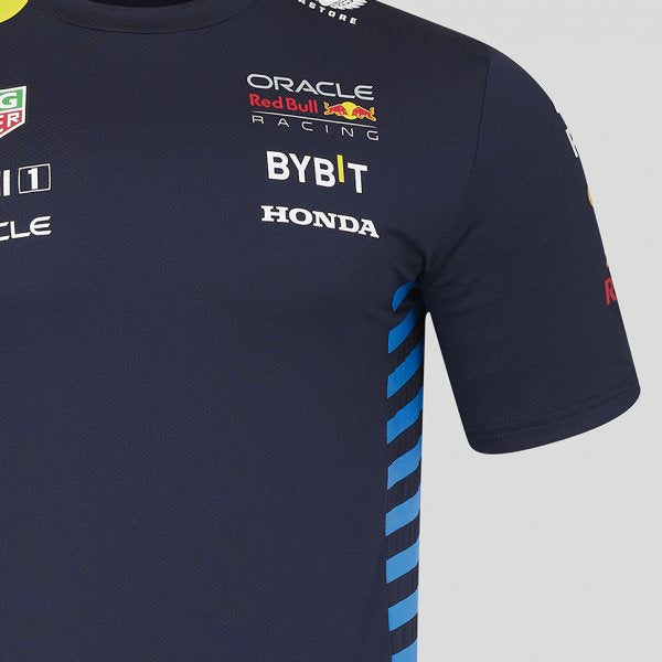 Red Bull Racing Team 2024 Set Up T-Shirt Junior - Pau Motors Shop
