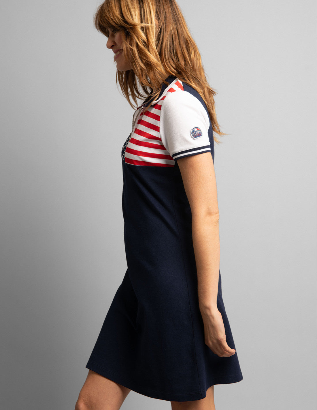Lady Delahaye Robe RIMARDE - Marine - 1 en stock