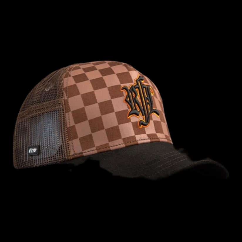 RFL Casquette BROWN ON BLACK - Pau Motors Shop
