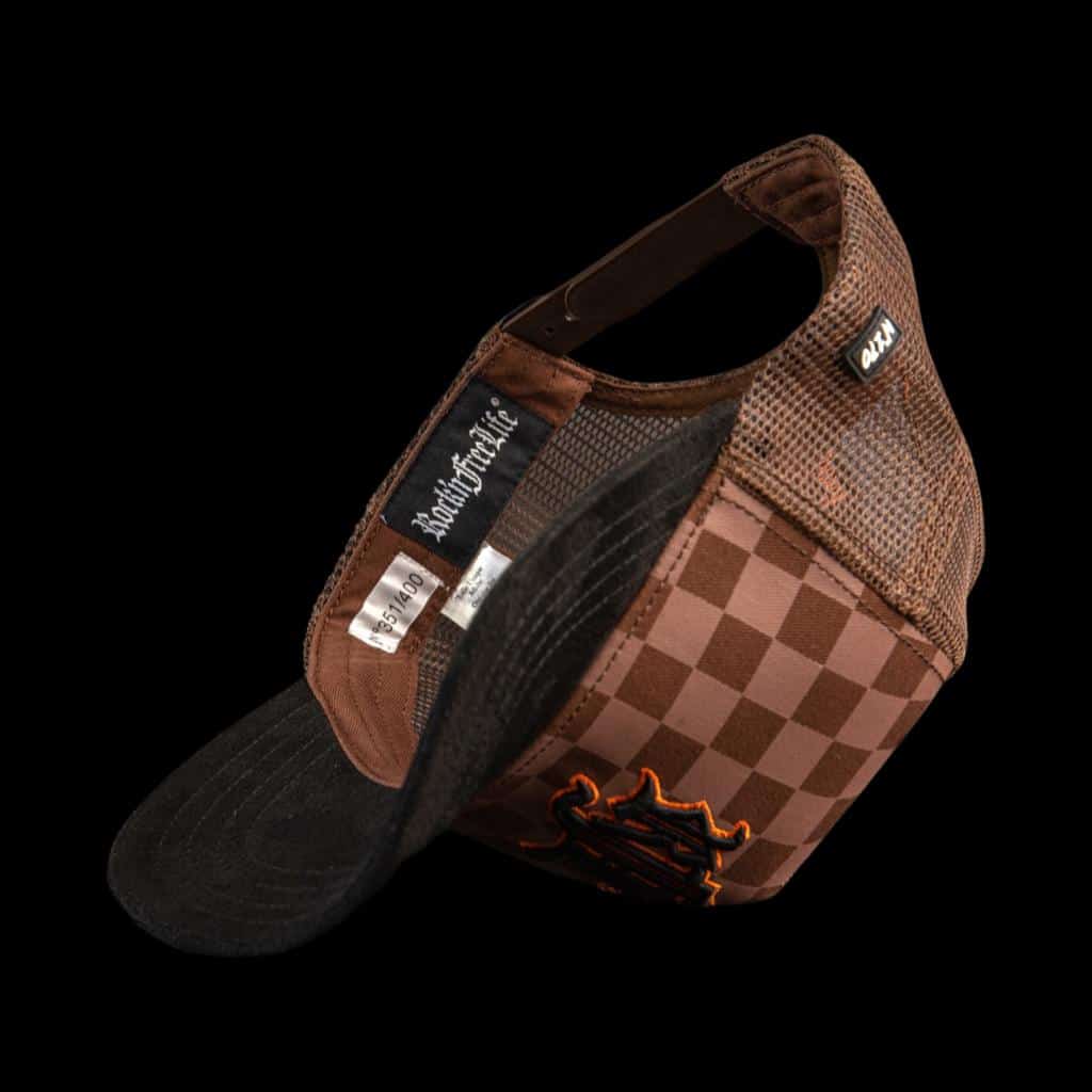 RFL Casquette BROWN ON BLACK - Pau Motors Shop