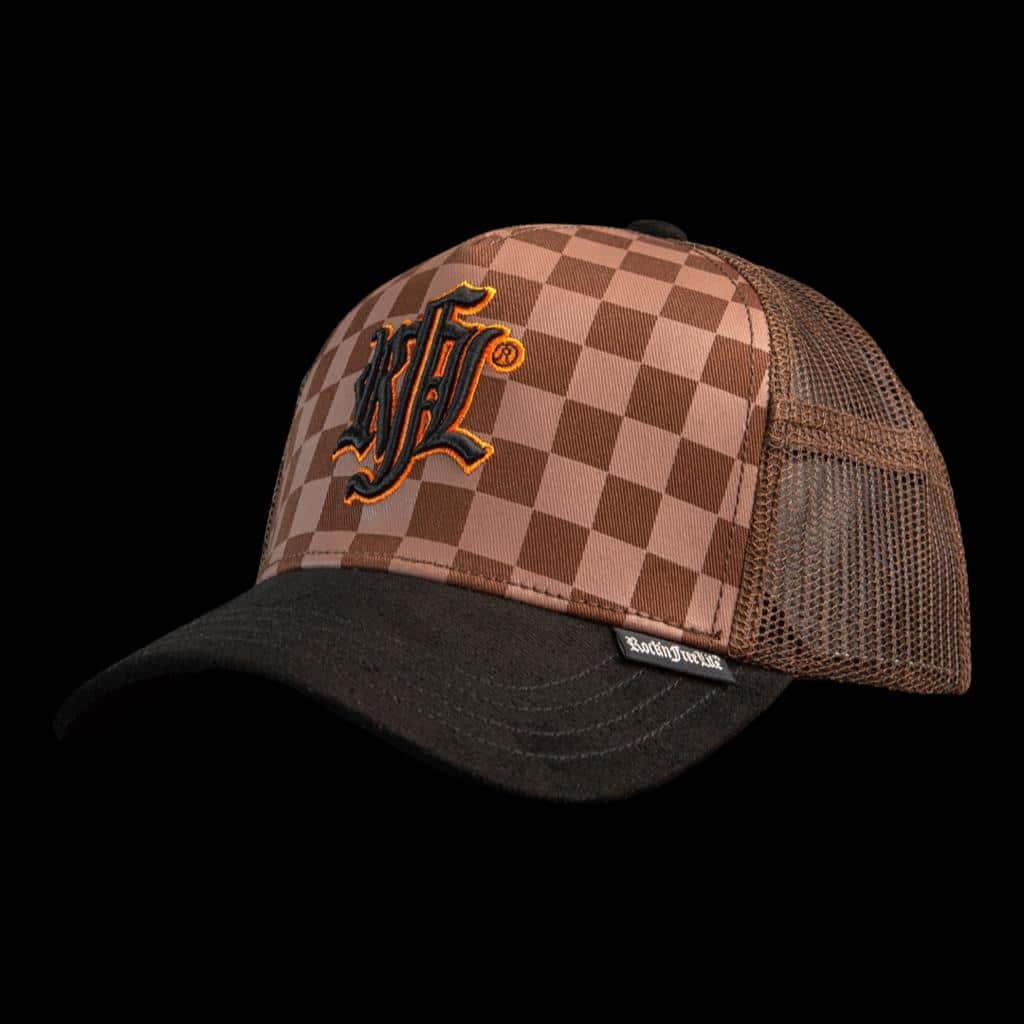 RFL Casquette BROWN ON BLACK - Pau Motors Shop