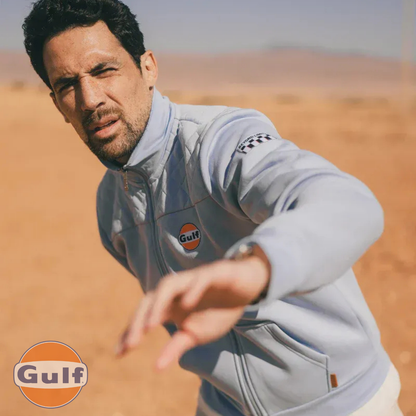 Gulf Veste "Trackjacket Classic" - Bleu Ciel
