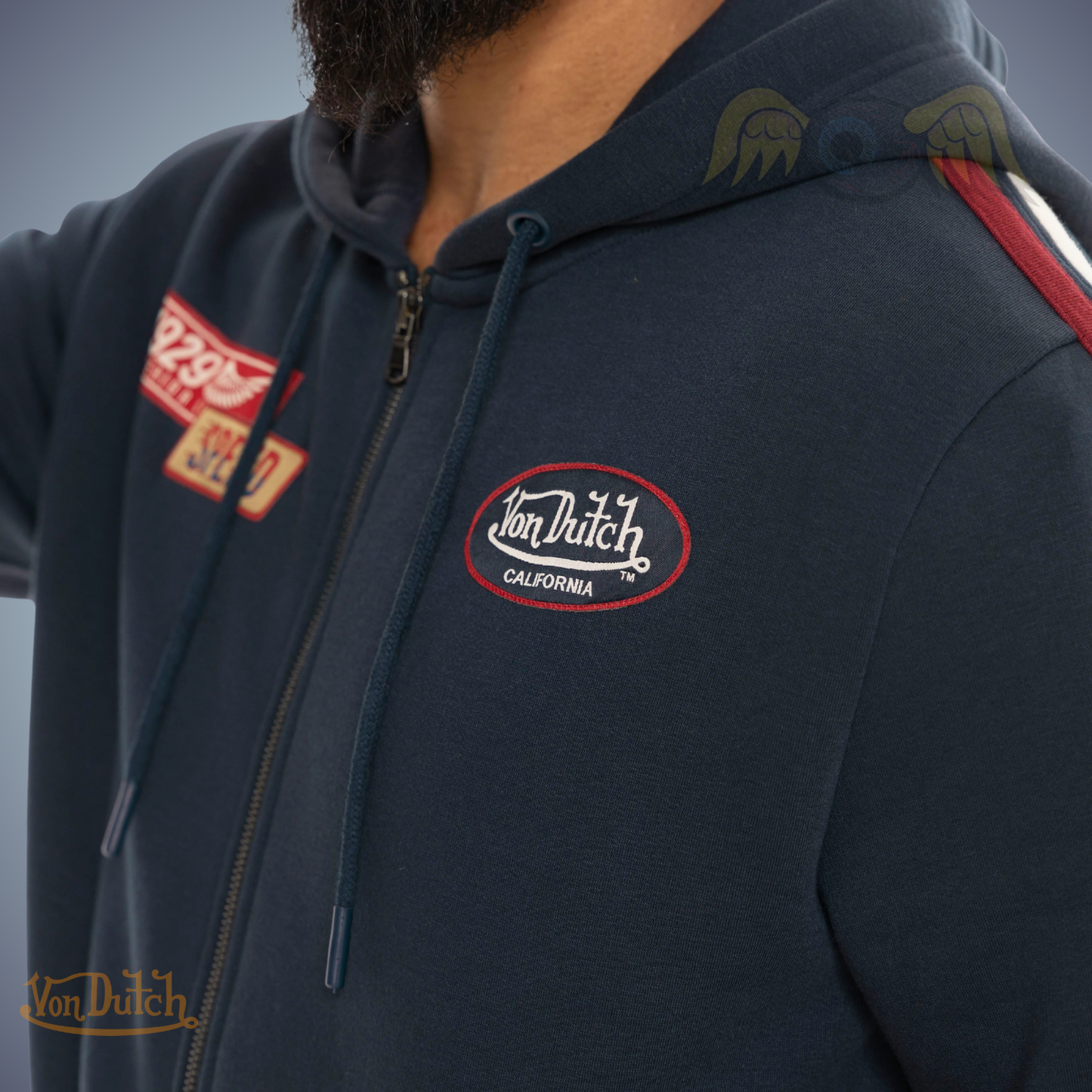 VD Sweat Capuche "Chad" - Navy