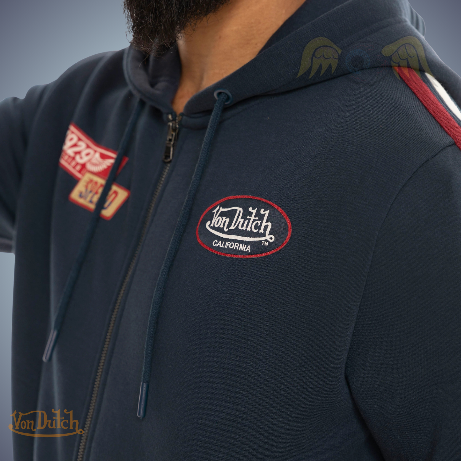 VD Sweat Capuche "Chad" - Navy