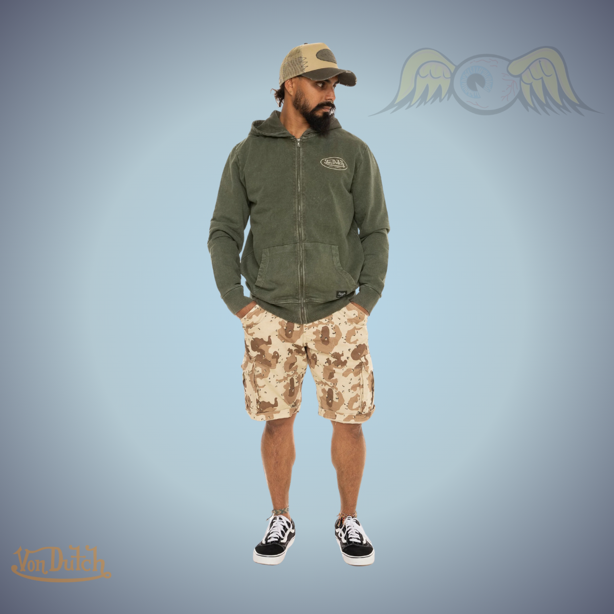 VD Sweat "Cruz" - Kaki