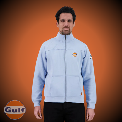Gulf Veste "Trackjacket Classic" - Bleu Ciel