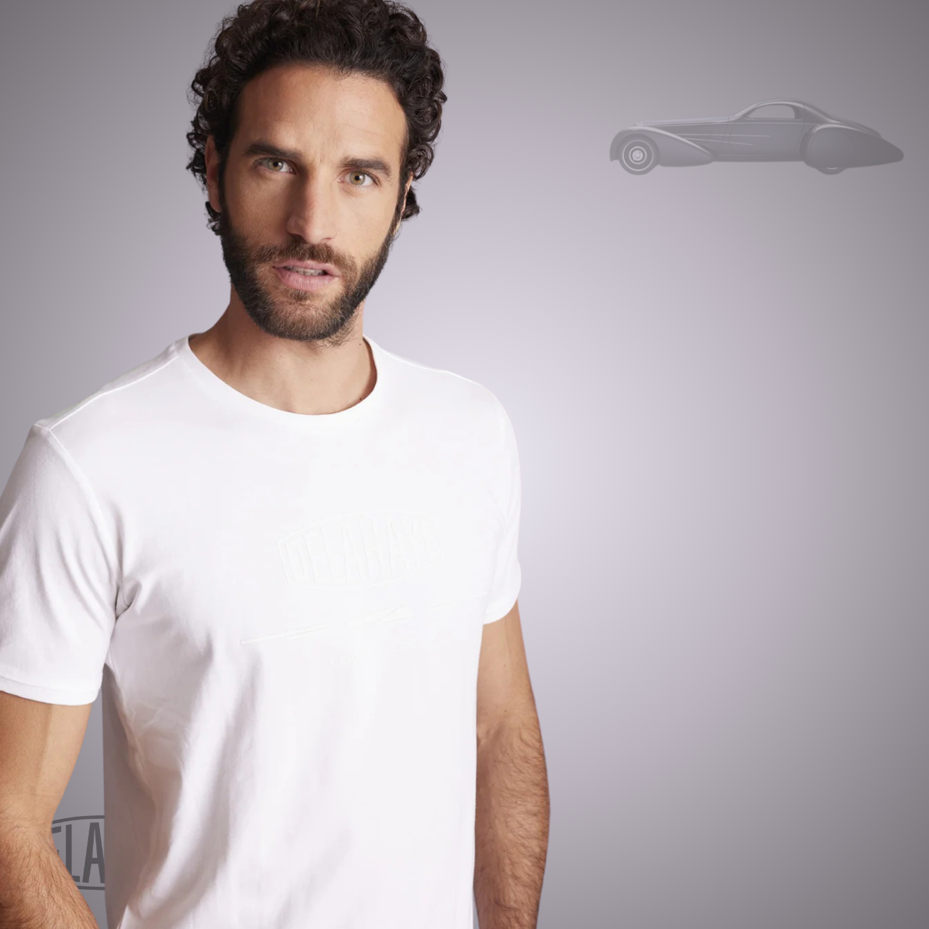 Delahaye Tee Shirt "Lovusantu" - Blanc Jusqu'au 4XL