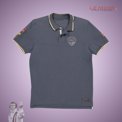 SMQ Polo "Speed" - Jet Black