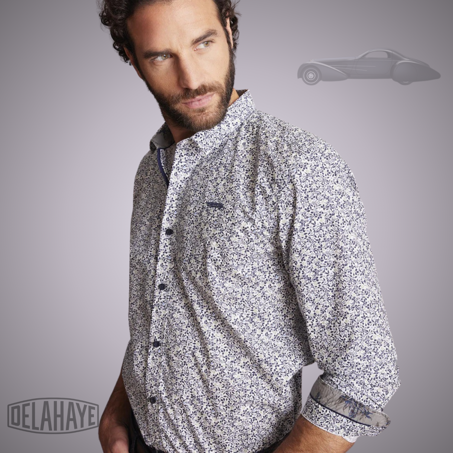Delahaye Chemise "Capizzolu" - Sauge