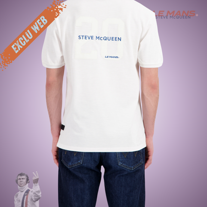 SMQ Polo MC 20 - ECRU - Du S au 3XL