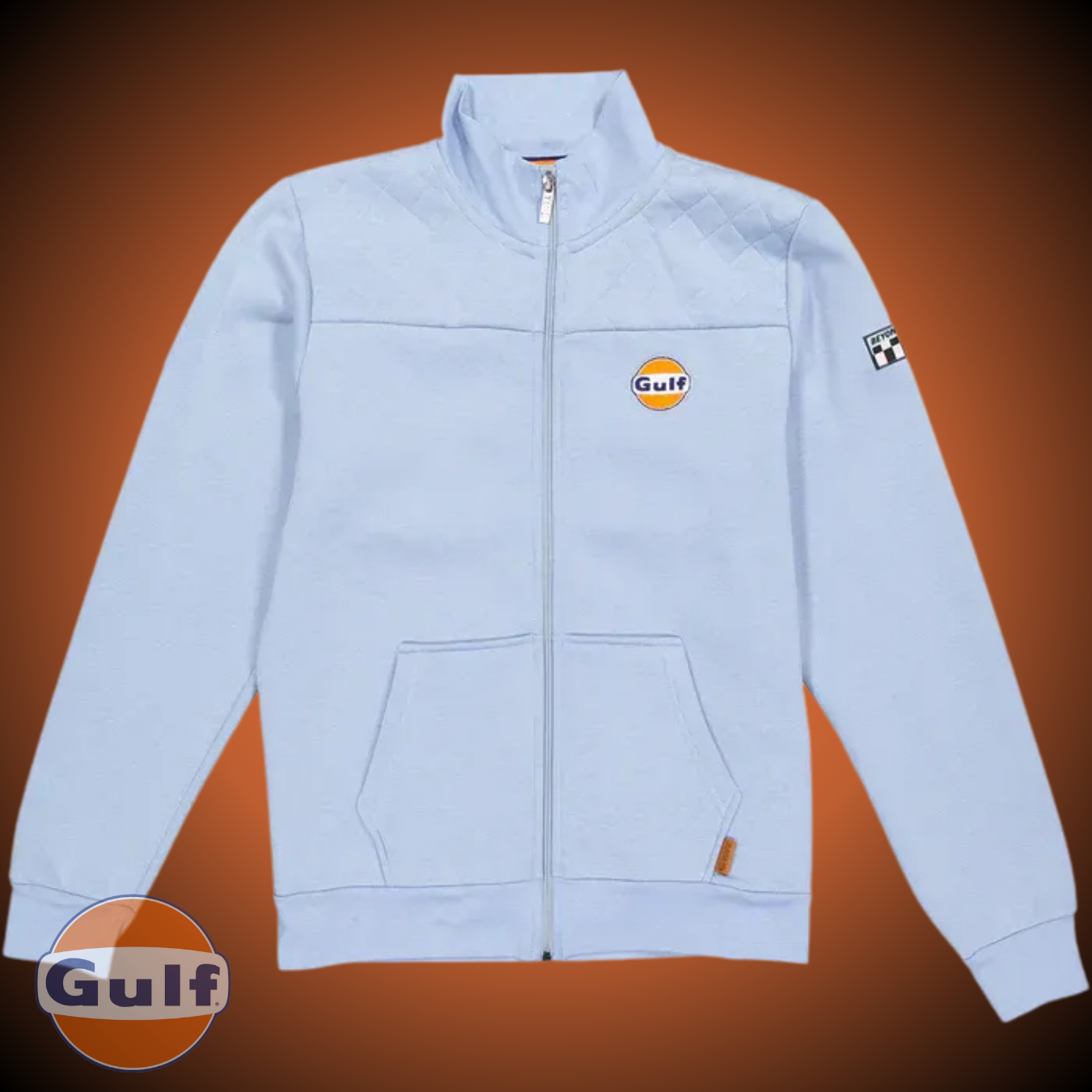 Gulf Veste "Trackjacket Classic" - Bleu Ciel