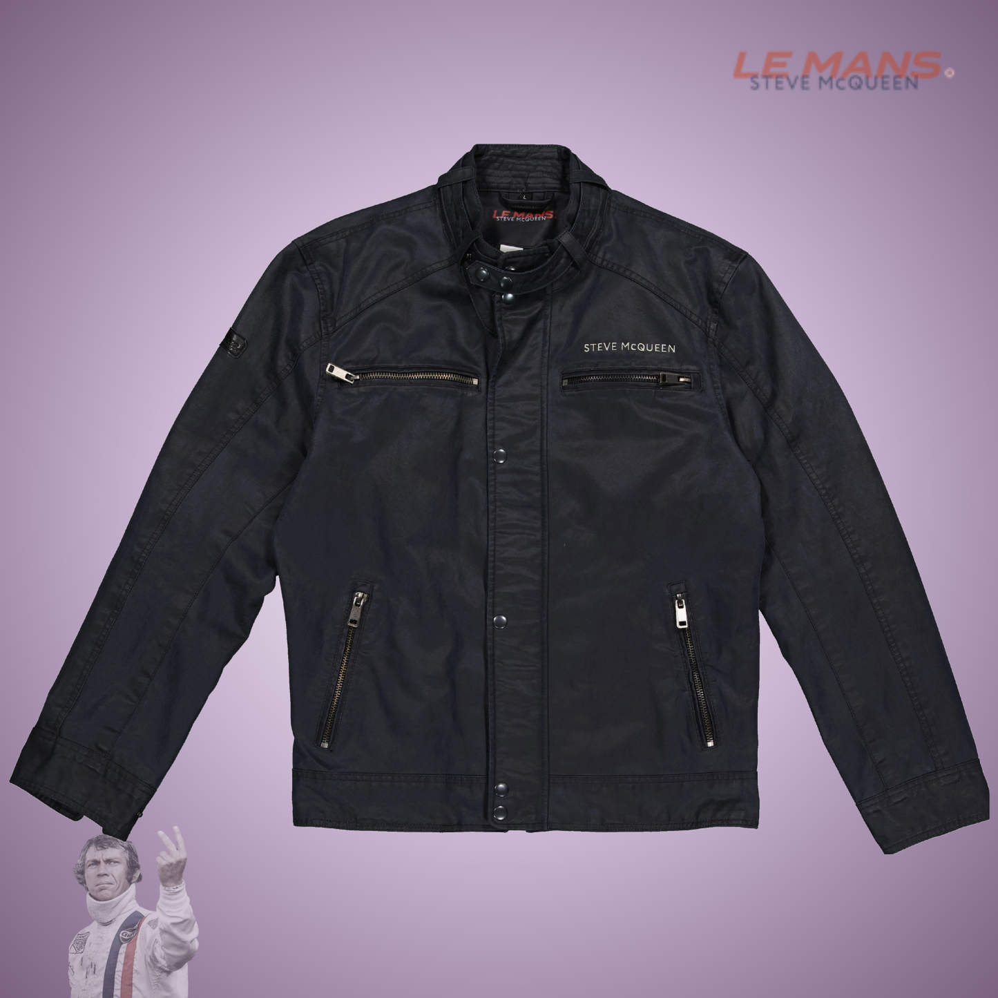 SMQ Veste BIKER Jusqu’au 3XL