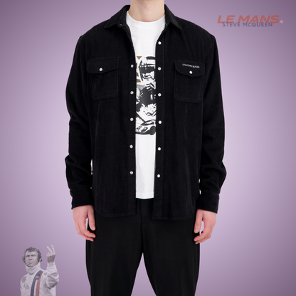 SMQ Chemise CORDUROY - Noir