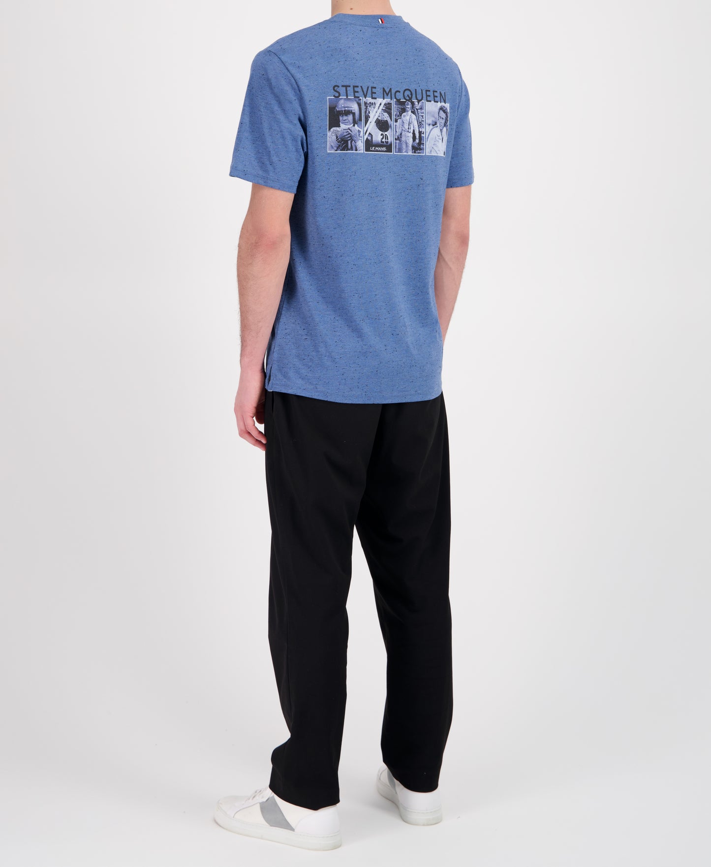 SMQ Tee Shirt 4 - Bleu ou Kaki - Pau Motors Shop