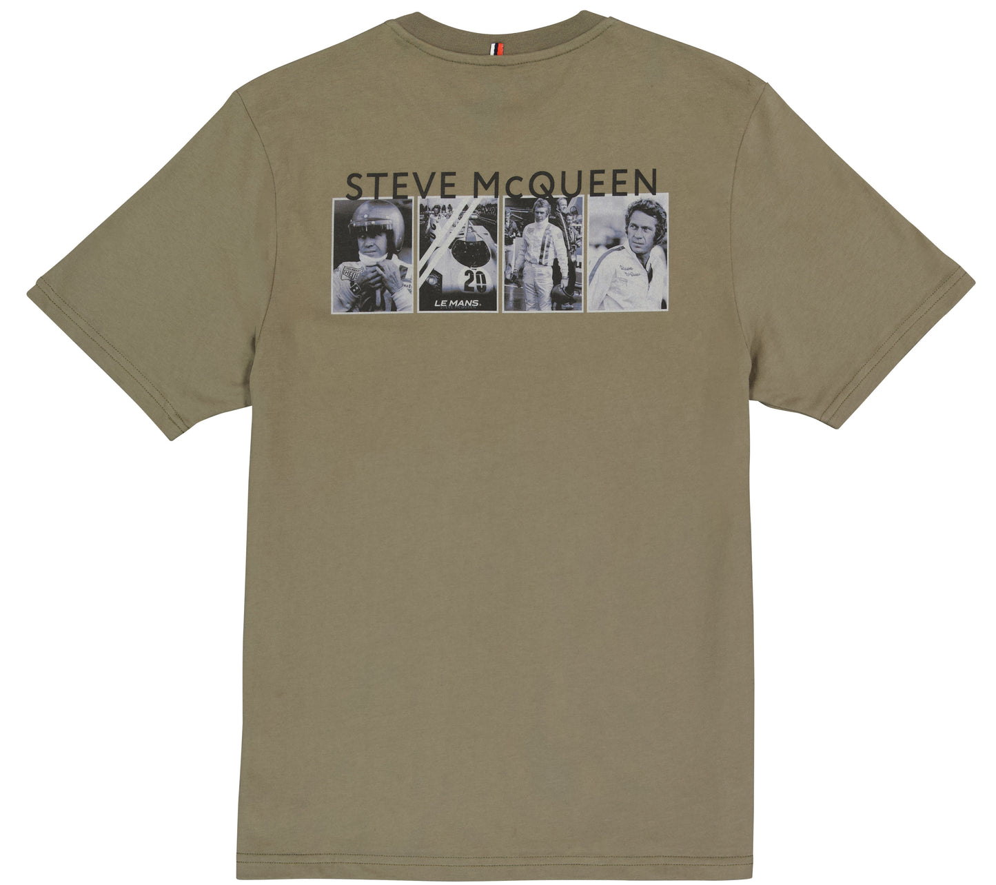 SMQ Tee Shirt 4 - Bleu ou Kaki - Pau Motors Shop