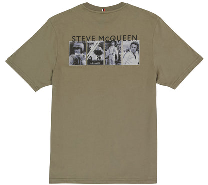 SMQ Tee Shirt 4 - Bleu ou Kaki - Pau Motors Shop