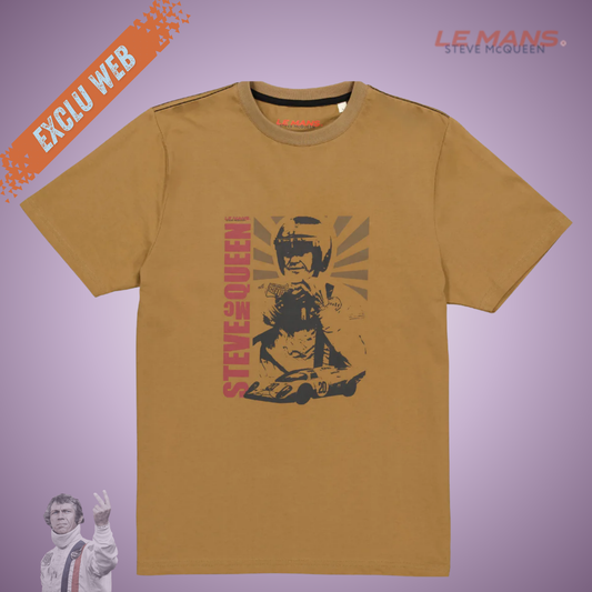 SMQ Tee Shirt OLD AFFICHE - Tabac