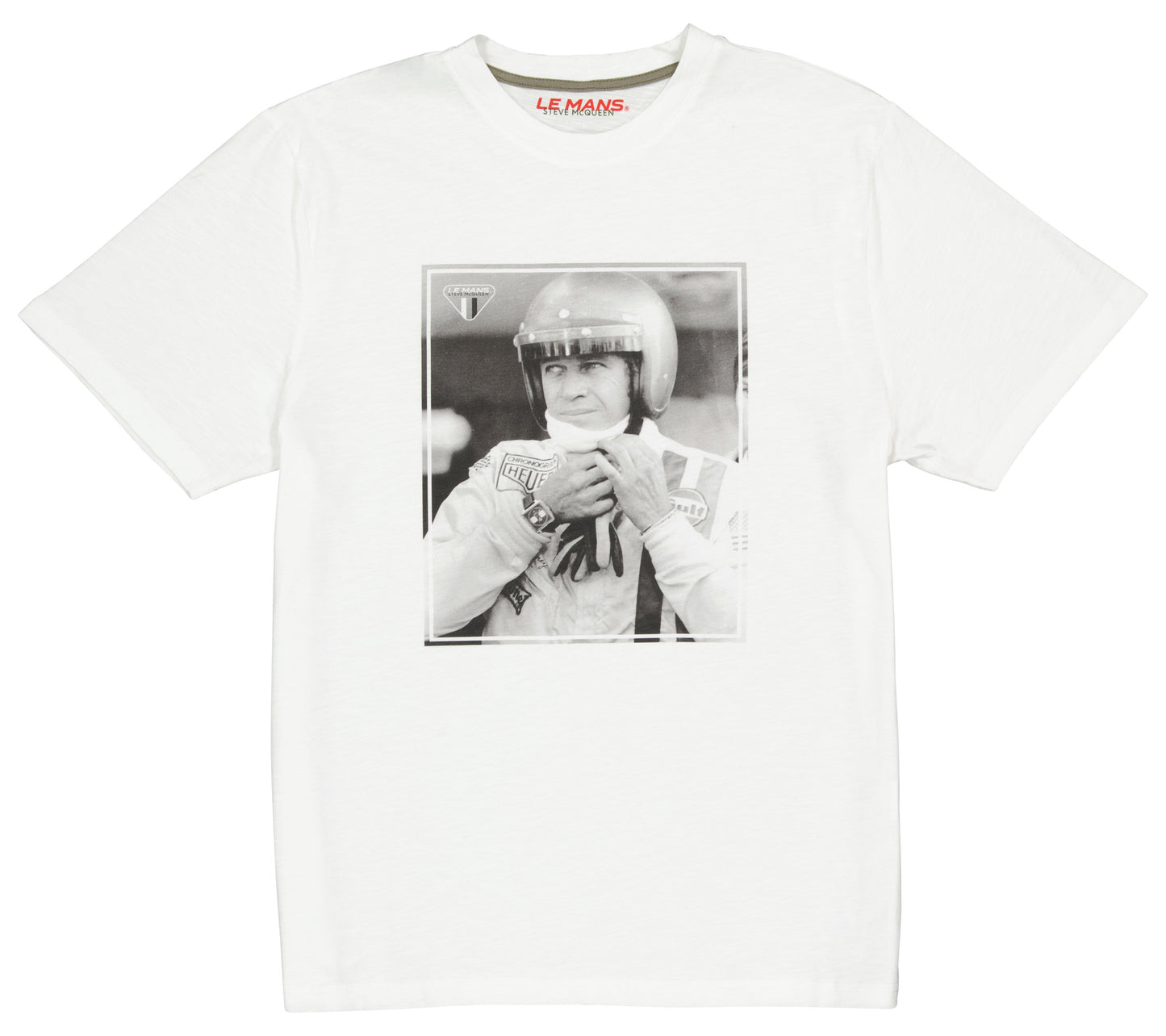 SMQ T-Shirt PORTRAIT - Blanc - Pau Motors Shop