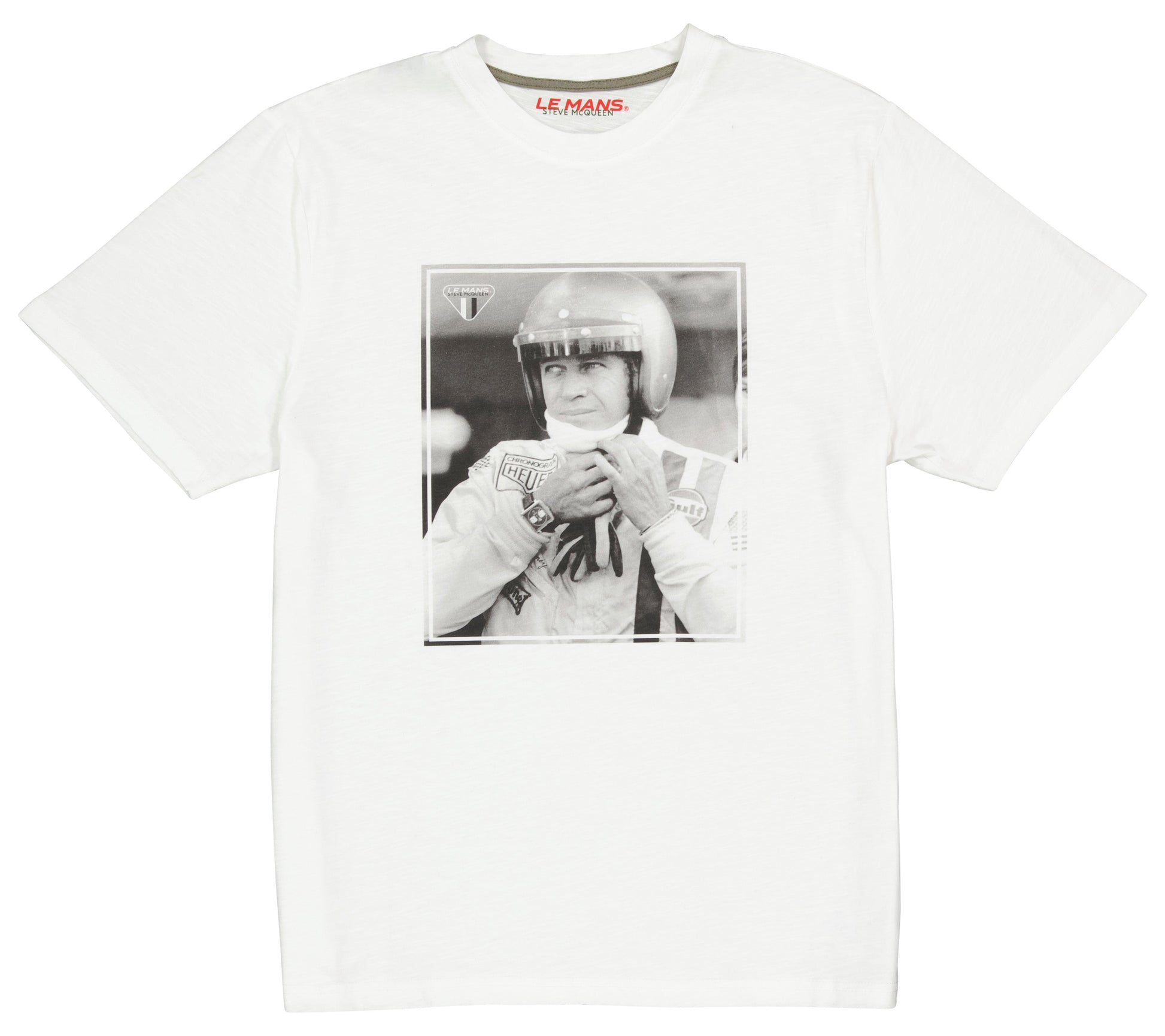 SMQ T-Shirt PORTRAIT - Blanc - Pau Motors Shop