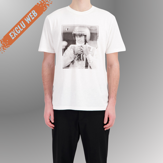 SMQ T-Shirt PORTRAIT - Blanc (Exclu Web)